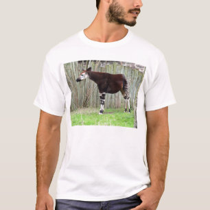 Bereitstehender Zaun des Okapi T-Shirt