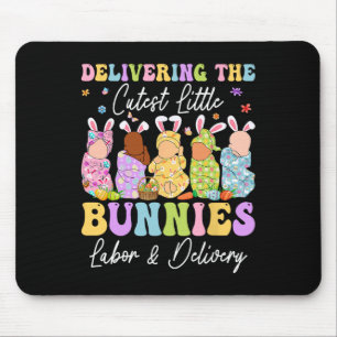 Bereitstellung der Niedlichen kleinen Bunnies Land Mousepad