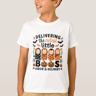 Bereitstellung der Niedlichsten Pumpkins Arbeit un T-Shirt
