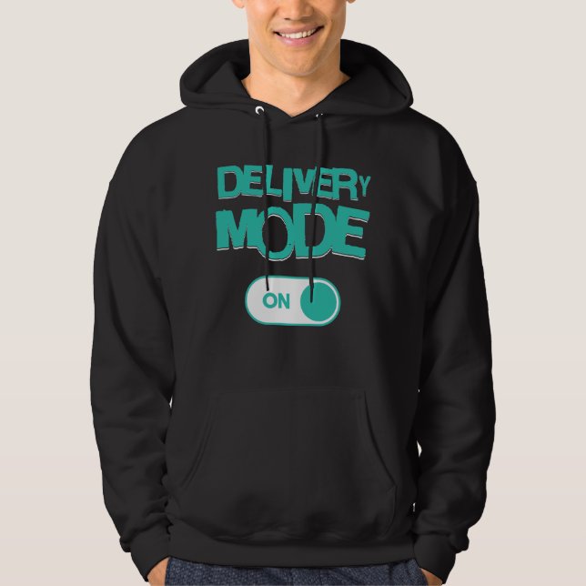 Bereitstellungsmodus auf Fahrerangebot Beruflicher Hoodie (Vorderseite)