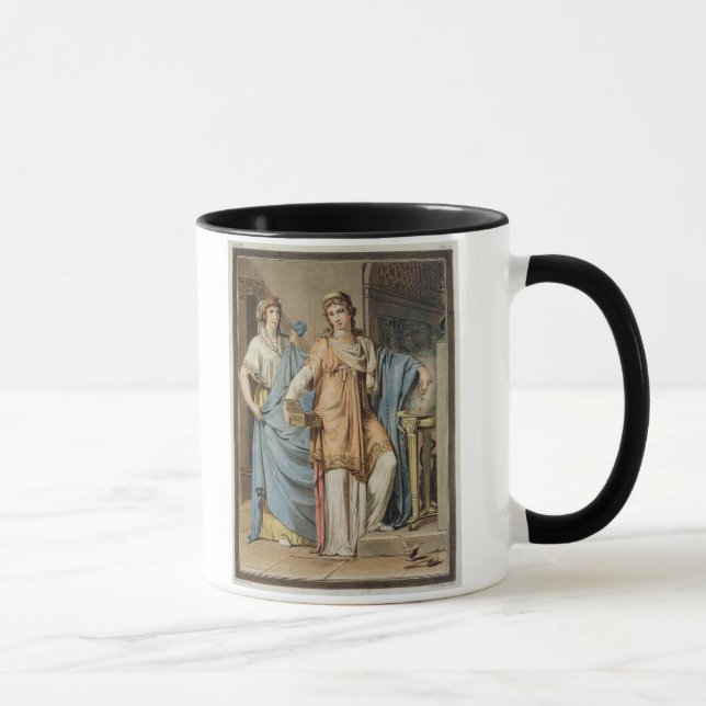 Berenice, Kostüm für "Berenice" durch Jean Racine, Tasse (Rechts)