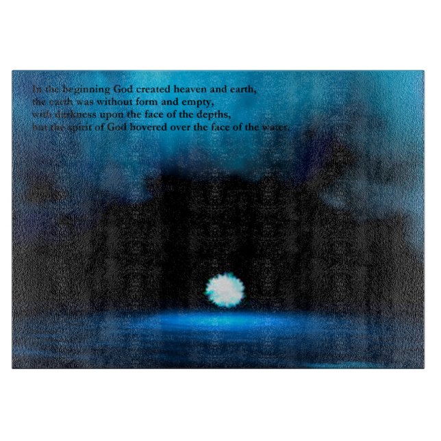 Bereshit - Am Anfang Schneidebrett (Vorderseite)