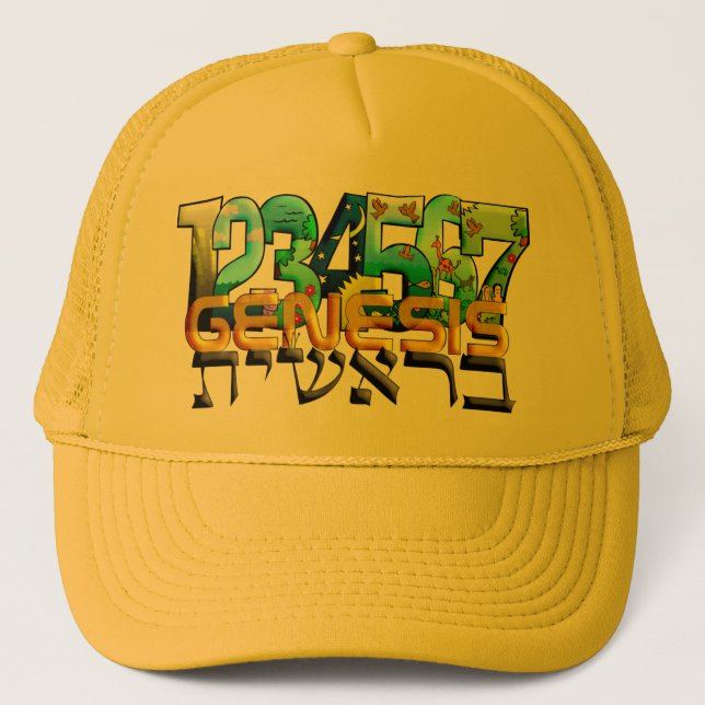 Bereshit Truckerkappe (Vorderseite)
