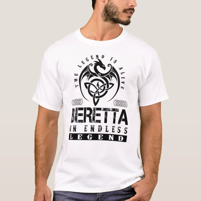BERETTA Legend is Alive T-Shirt (Vorderseite)