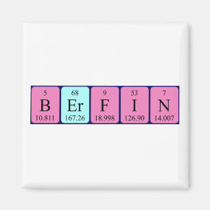 Berfin-Magnet für periodische Tabellen Magnet