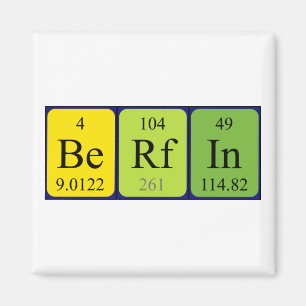 Berfin-Magnet für periodische Tabellen Magnet