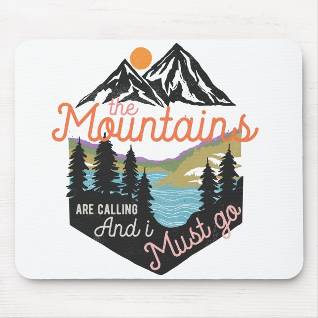 Berg 2 mousepad (Vorne)
