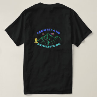 Berg-Abenteuer-T-Shirt T-Shirt