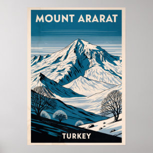 Berg Ararat Türkei V05 Poster