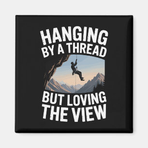 Berg Bouldering Lustiger Felsenklettern Magnet