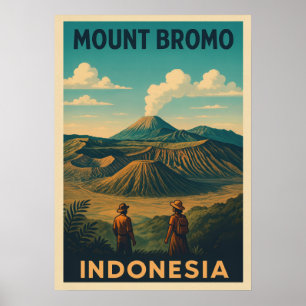 Berg Bromo Indonesien V01 Poster
