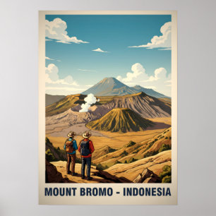 Berg Bromo Indonesien V03 Poster