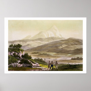 Berg Cayambe, Ecuador, von 'Le Costume Ancien und Poster