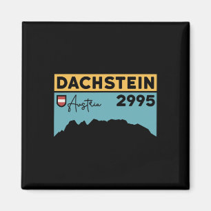 Berg Dachstein Ramsau Steiermark Österreich Skifah Magnet