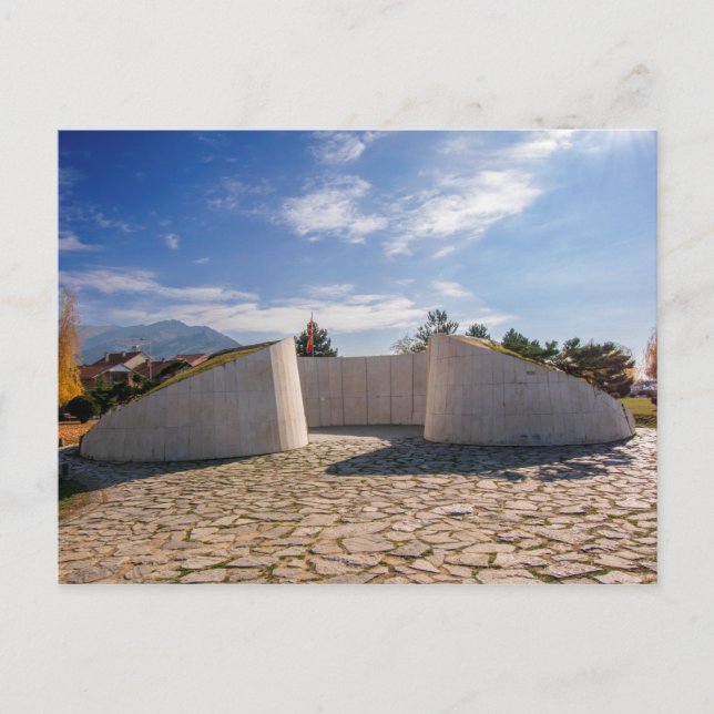 Berg der Unbesiegten, Prilep, Mazedonien Postkarte (Vorderseite)