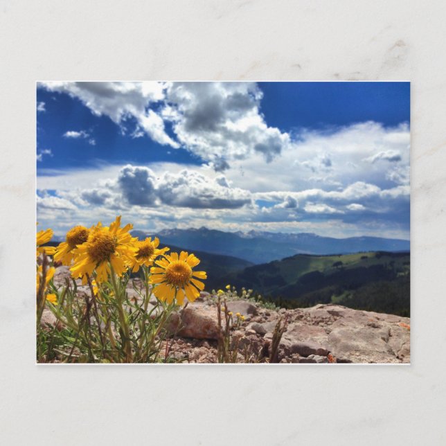 Berg des Heiligen Kreuzes Postkarte (Vorderseite)