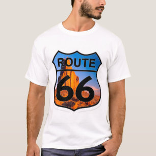 Berg des Weges 66 T-Shirt