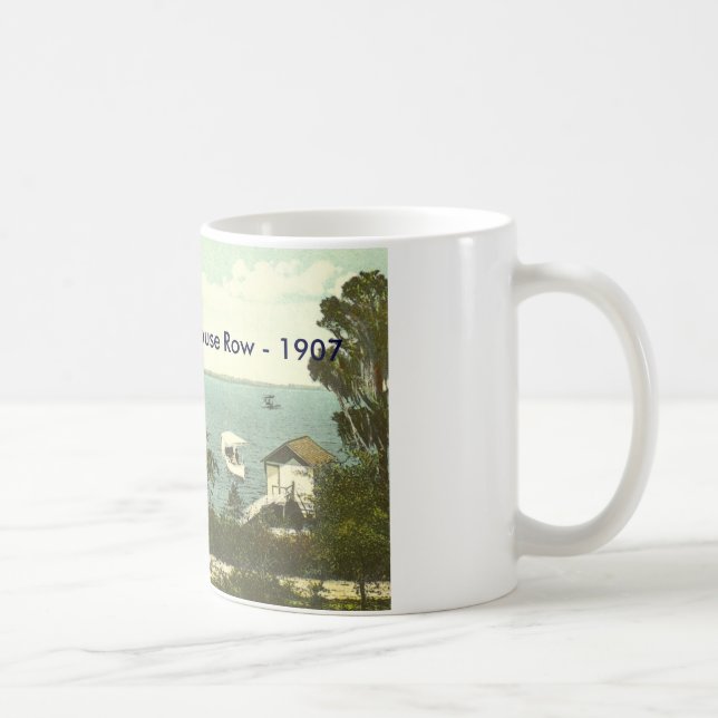Berg Dora, FL - Boots-Haus-Reihe - 1907 Kaffeetasse (Rechts)