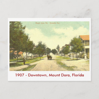 Berg Dora, FL - im Stadtzentrum gelegen - 1907 Postkarte