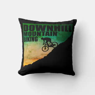 Berg-Downhill-Fahrradfahren Kissen