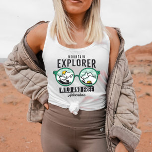 Berg Explorer frei   Frauenoberseite Tank Top