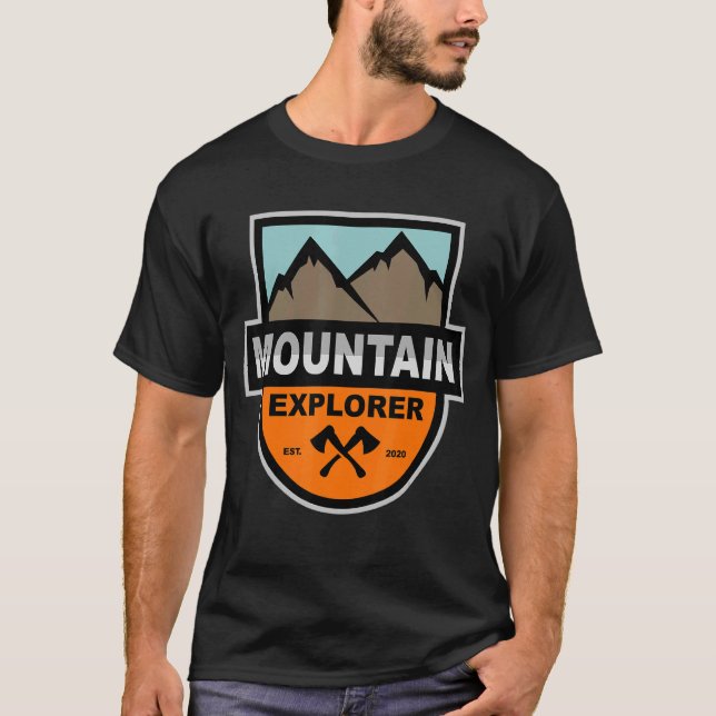 Berg Explorer Wandern T-Shirt (Vorderseite)