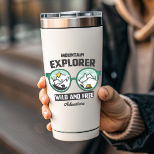 Berg Explorer Wildes Camping   Die Aufkleber