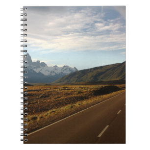 Berg Fitz Roy und Berg Cerro Torre Notizblock