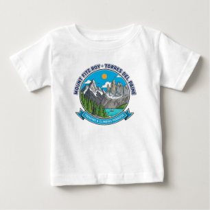 BERG FITZ ROY UND TORRES DEL PAINE BABY T-SHIRT