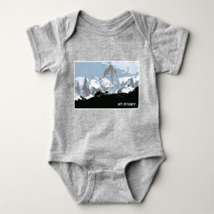 Berg Fitzroy, Patagonien, Argentinien Baby Strampler