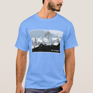 Berg Fitzroy, Patagonien, Argentinien T-Shirt