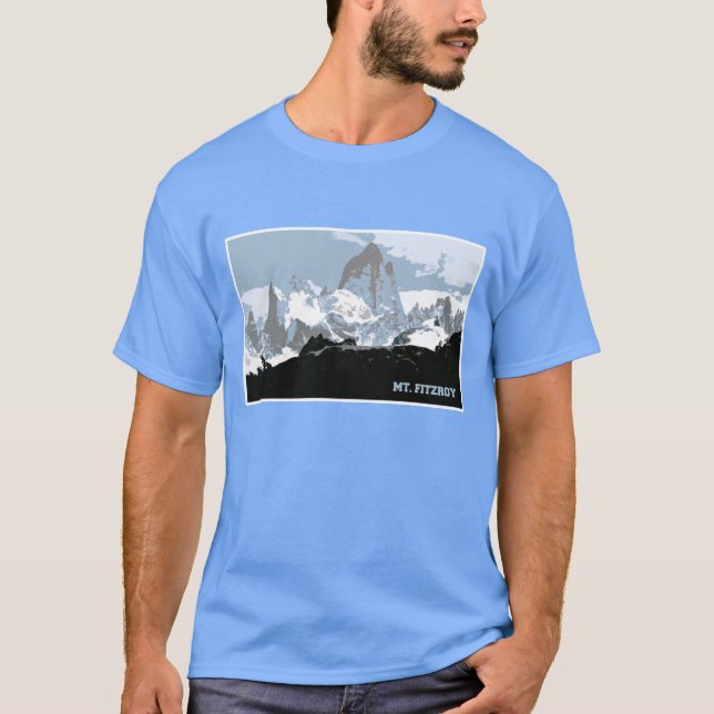Berg Fitzroy, Patagonien, Argentinien T-Shirt (Vorderseite)