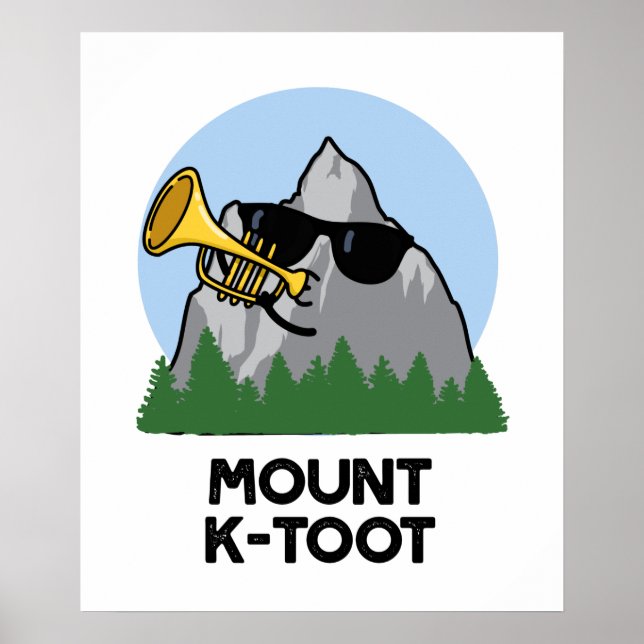 Berg K-Toot Funny Mountain Pub Poster (Vorne)
