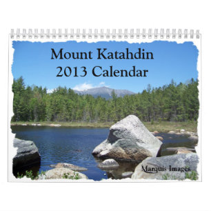 Berg Katahdin 2013 Kalender