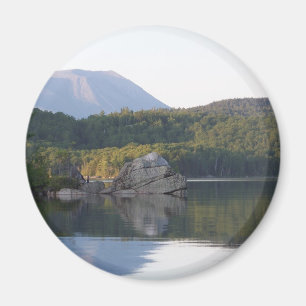 Berg Katahdin vom Regenbogen Magnet