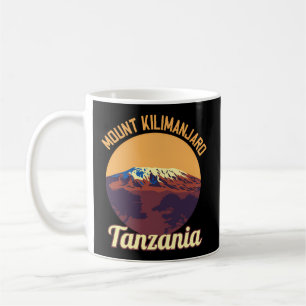 Berg Kilimanjaro Bergsteigen Expedition Expl Kaffeetasse