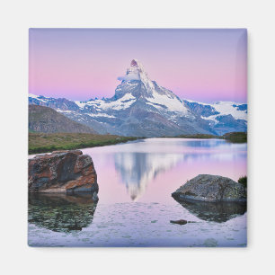 Berg Matterhorn in Zermatt, Schweiz Magnet