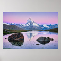 Berg Matterhorn in Zermatt, Schweiz