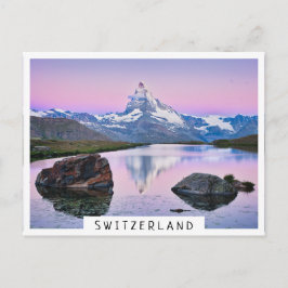Berg Matterhorn in Zermatt, Schweiz Postkarte