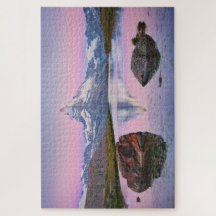 Berg Matterhorn in Zermatt, Schweiz