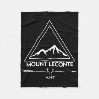 Berg Mt Leconte Smoky Mountains Tennessee Wandern  Fleecedecke