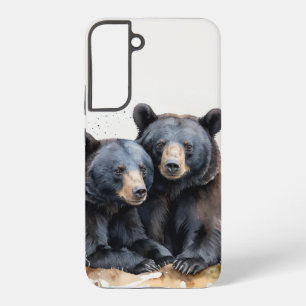 Berg Natur Wildnis Berge Schwarze Bären Samsung Galaxy Hülle