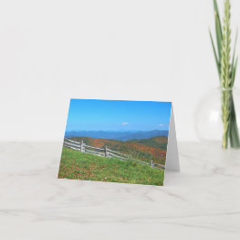 Berg Notecards Karte