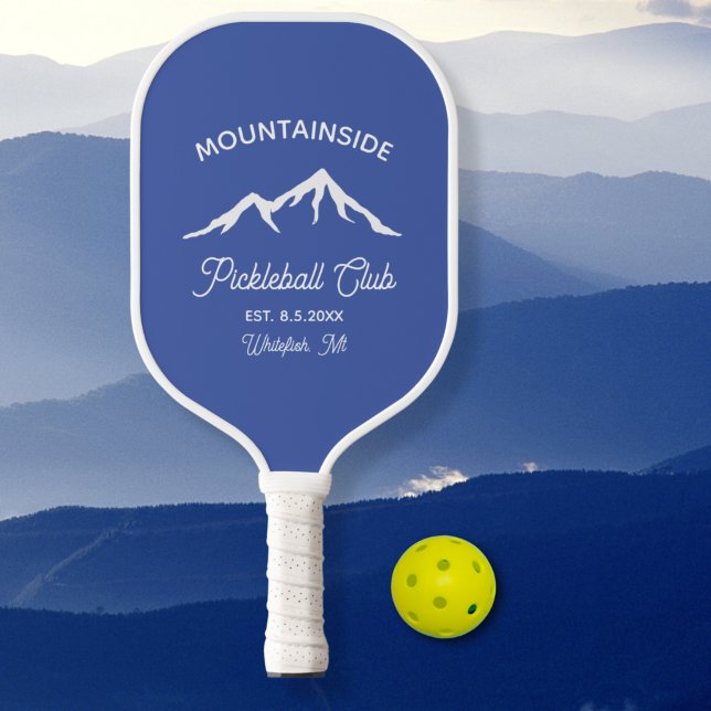 Berg-Peak, Pickleball-Court-Text Pickleball Schläger (Von Creator hochgeladen)