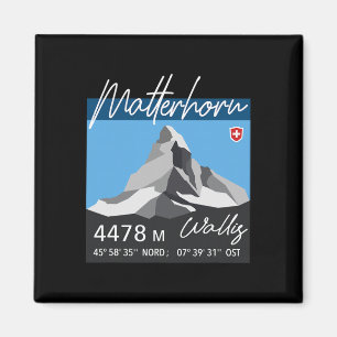 Berg Problemhorn Schweiz Wandern Bergsteigen Wande Magnet