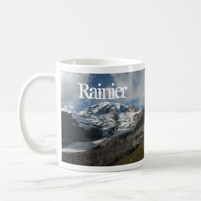 Berg Rainier, Nisqually Glacier, Berg Rainier NP Tasse (Links)