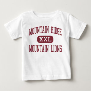 Berg Ridge - Berglöwen - hoch - Glendale Baby T-shirt