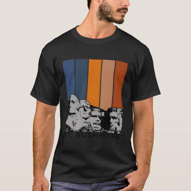 Berg Rushmore Süd Dakota Berg Rushmore T-Shirt (Vorderseite)