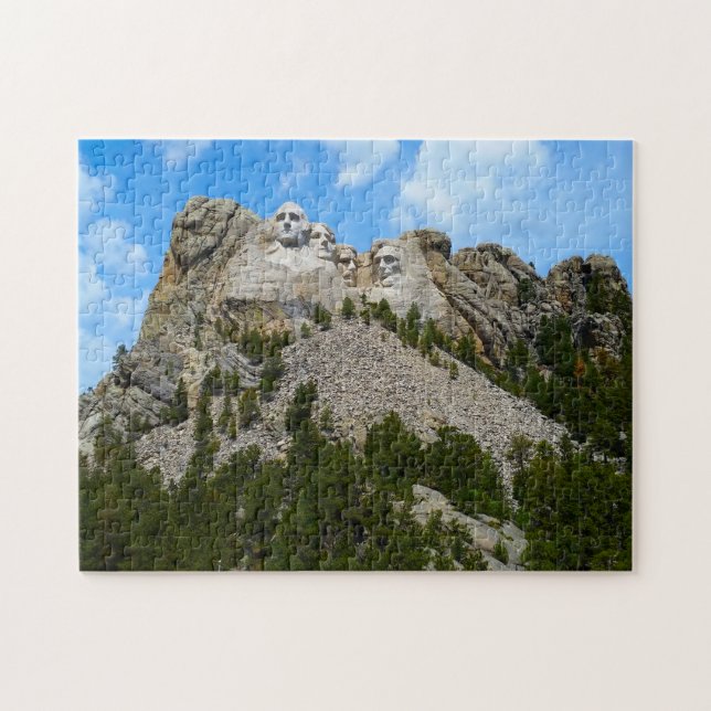 Berg Rushmore Süd Dakota. Puzzle (Horizontal)
