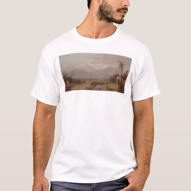 Berg San Bernardino von den Auftrag-Ruinen (1232) T-Shirt (Vorderseite)